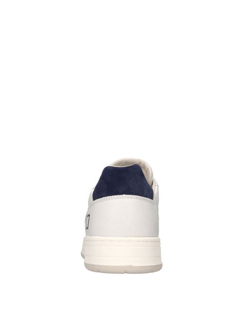 Sneakers in pelle D.A.T.E. | COURT 2.0 NATURALBIANCO-BLU